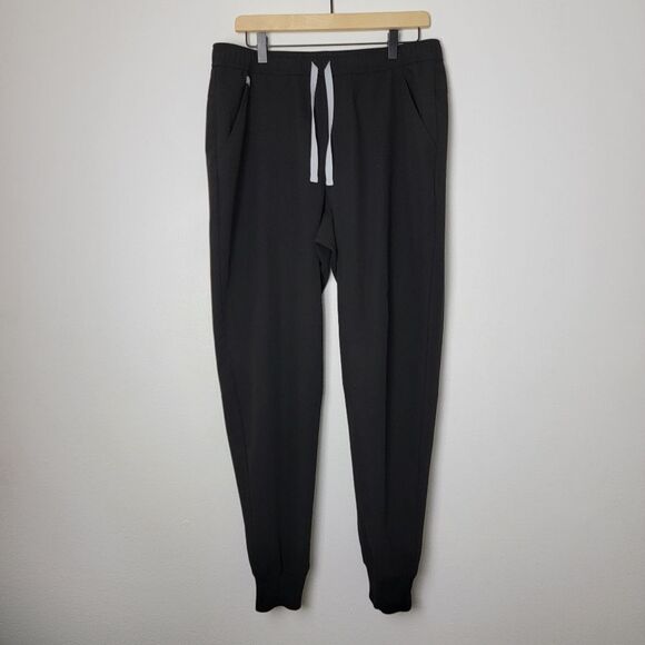 FIGS Technical Collection Men's Black Tansen Jogger Scrub Pants Size Large - Picture 1 of 12